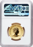 2021-P Gold Elizabeth II $100 NGC PR70 Wedge Tailed Eagle Enhanced Rev Proof FDI